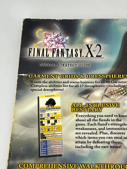 Final Fantasy X-2 10-2 BradyGames guide