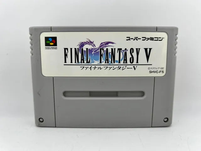 Final Fantasy V 5 SHVC-F5 JAP Import snes