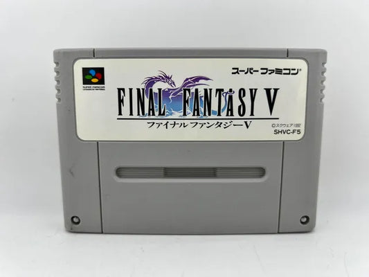 Final Fantasy V 5 SHVC-F5 JAP Import snes