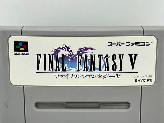 Final Fantasy V 5 SHVC-F5 JAP Import snes