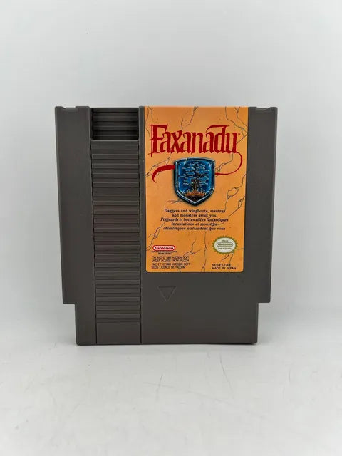 Faxanadu Version Can Nintendo NES