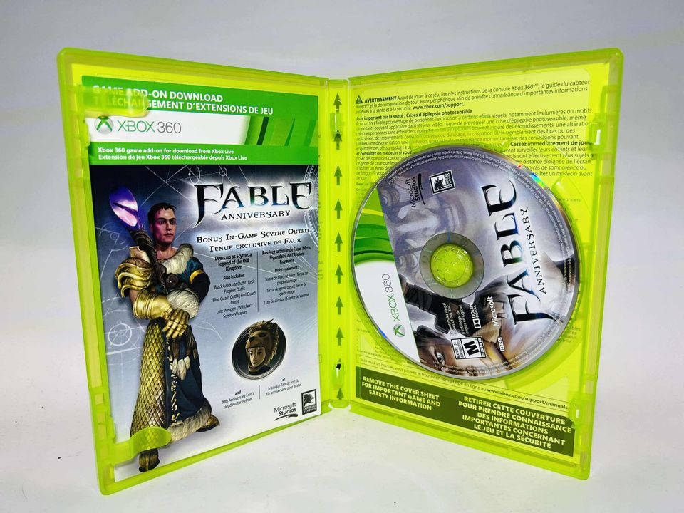 FABLE ANNIVERSARY XBOX 360 X360