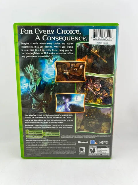 Fable Xbox