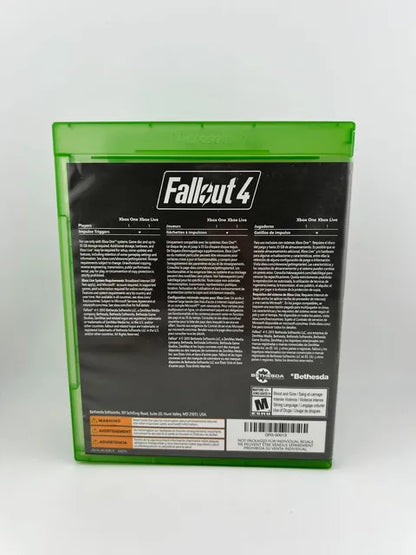 Fallout 4 Xbox One Xone