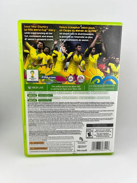 2014 FIFA World Cup Brazil Xbox 360 X360