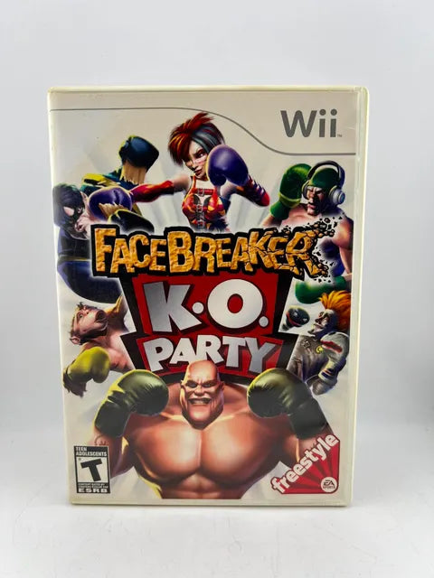 FaceBreaker K.O. Party Nintendo Wii