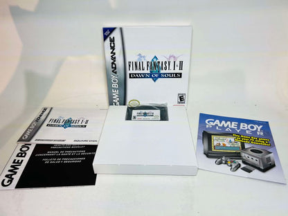 FINAL FANTASY I 1 AND II 2 DAWN OF SOULS EN BOITE GAME BOY ADVANCE GBA - jeux video game-x