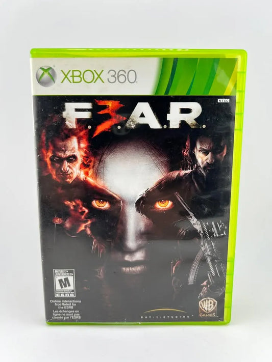 FEAR 3 XBOX 360 X360