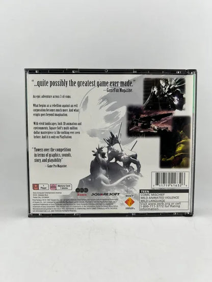 Final Fantasy VII 7 Playstation PS1
