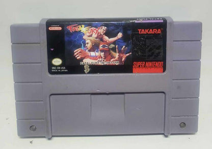 FATAL FURY SUPER NINTENDO SNES - jeux video game-x