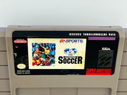 FIFA International Soccer Super Nintendo Snes