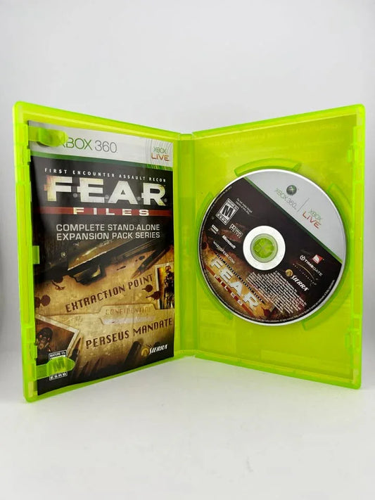 FEAR Files Xbox 360 X360
