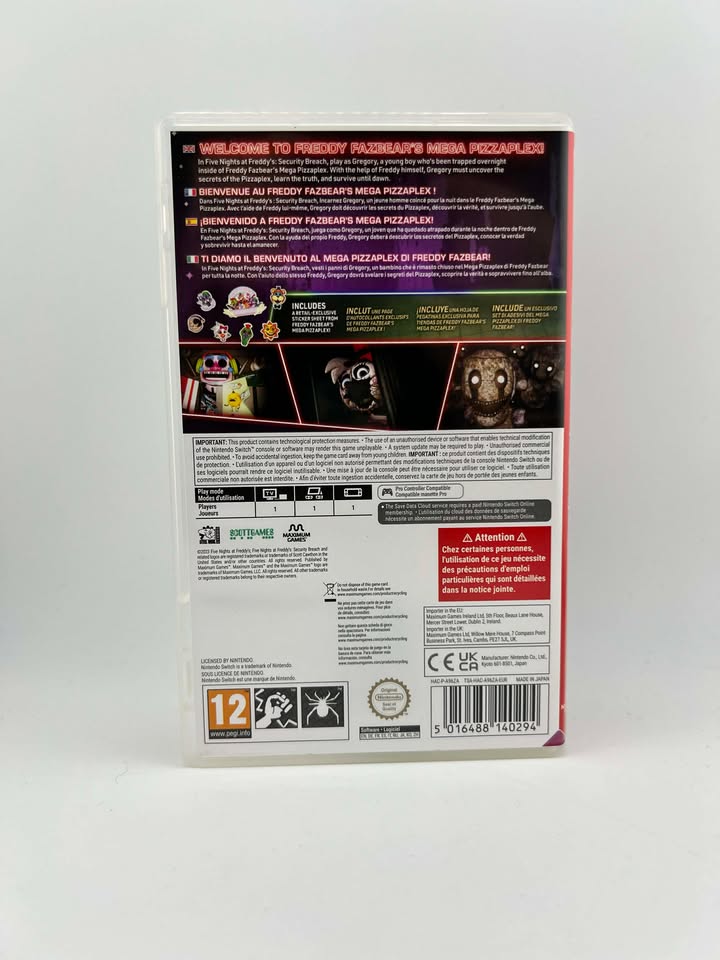 Five Nights at Freddys Security Breach