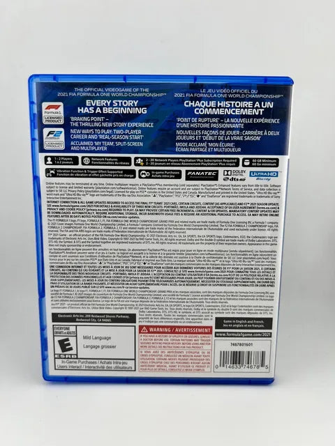 F1 2021 Playstation 5 PS5