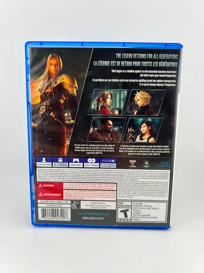 Final Fantasy VII 7 Remake Playstation 4 PS4