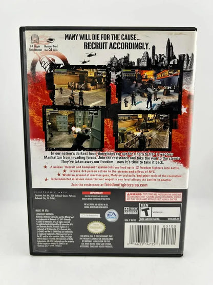Freedom Fighters Nintendo Gamecube NGC