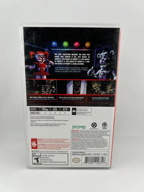 Five Nights at Freddy's Core Collection Nintendo Switch