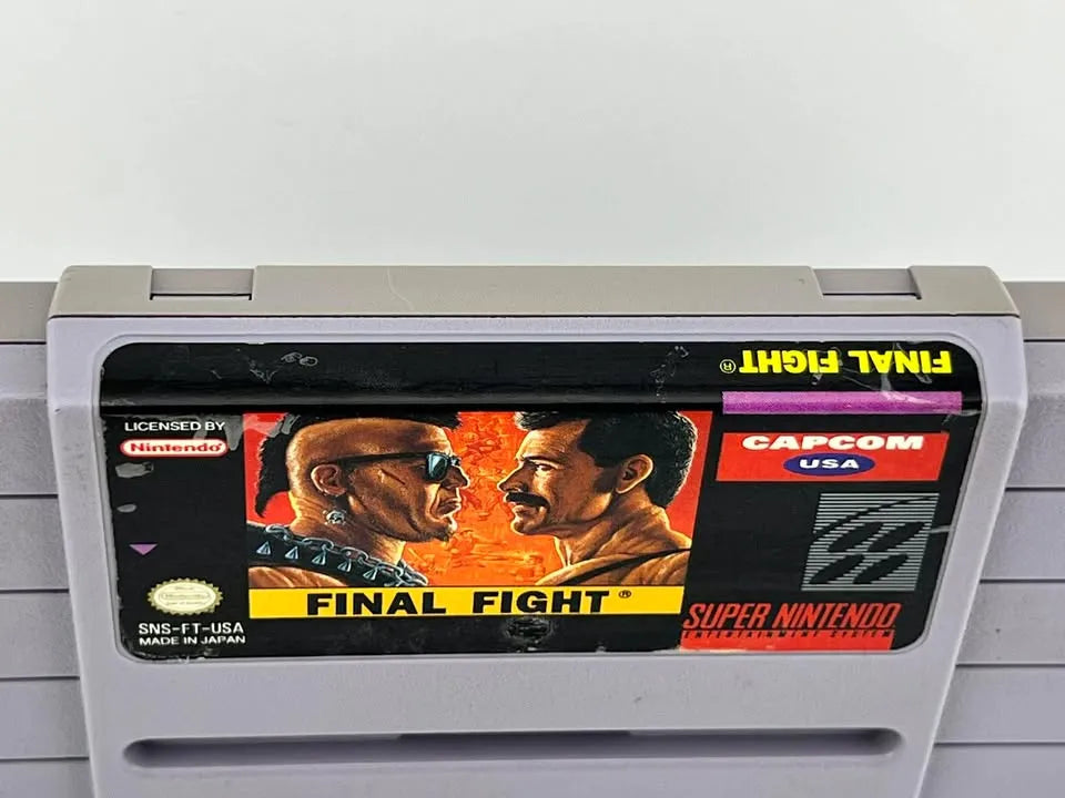 Final Fight Super Nintendo Snes