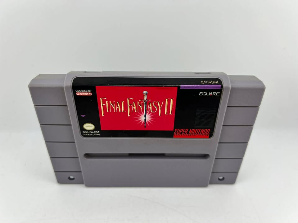 Final Fantasy II 2 ou IV 4 Super Nintendo Snes