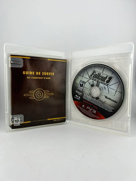 Fallout 3 Game of the Year Playstation 3 PS3