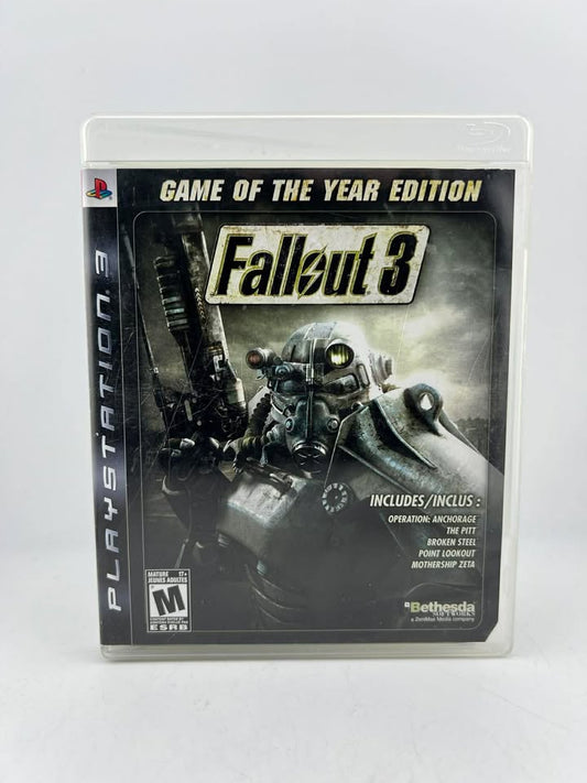 Fallout 3 Game of the Year Playstation 3 PS3