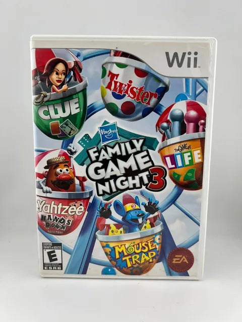 Hasbro Family Game Night 3 Nintendo WII