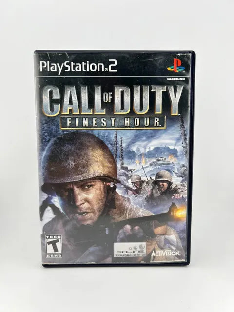 Call of Duty Finest Hour Playstation 2 PS2