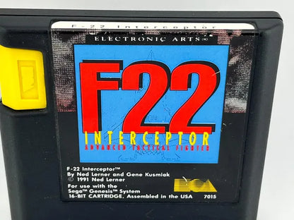 F-22 Interceptor Sega Genesis SG