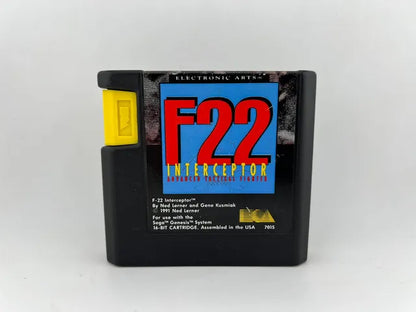 F-22 Interceptor Sega Genesis SG