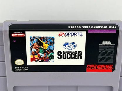 FIFA International Soccer Super Nintendo Snes