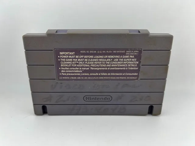 FIFA International Soccer Super Nintendo Snes