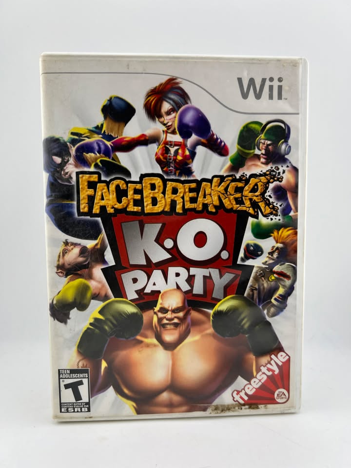 FaceBreaker K.O. Party Nintendo Wii