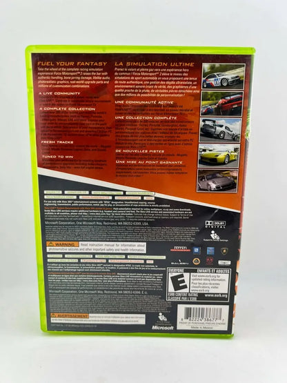 Forza Motorsport 2 Xbox 360 X360