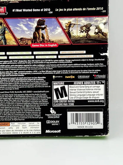 Fallout: New Vegas Xbox 360 X360