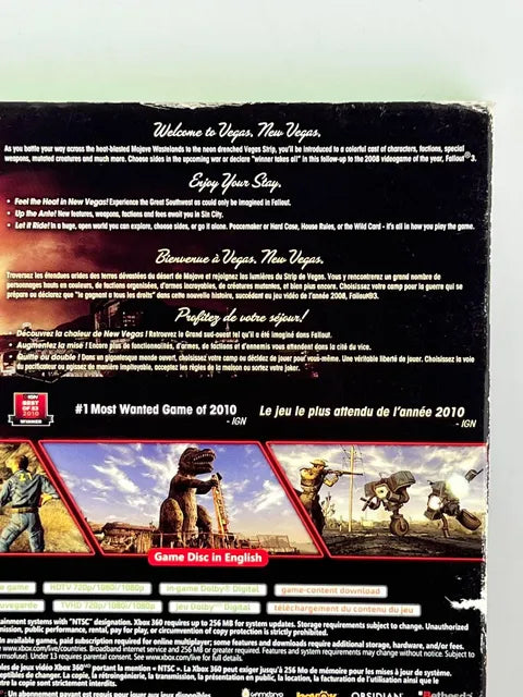 Fallout: New Vegas Xbox 360 X360