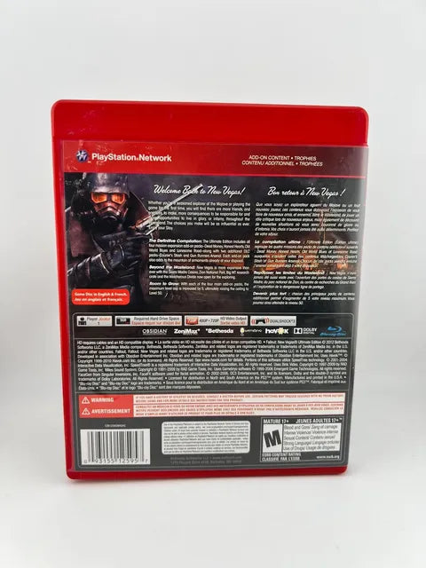 Fallout: New Vegas Ultimate Edition Greatest Hits Playstation 3 PS3