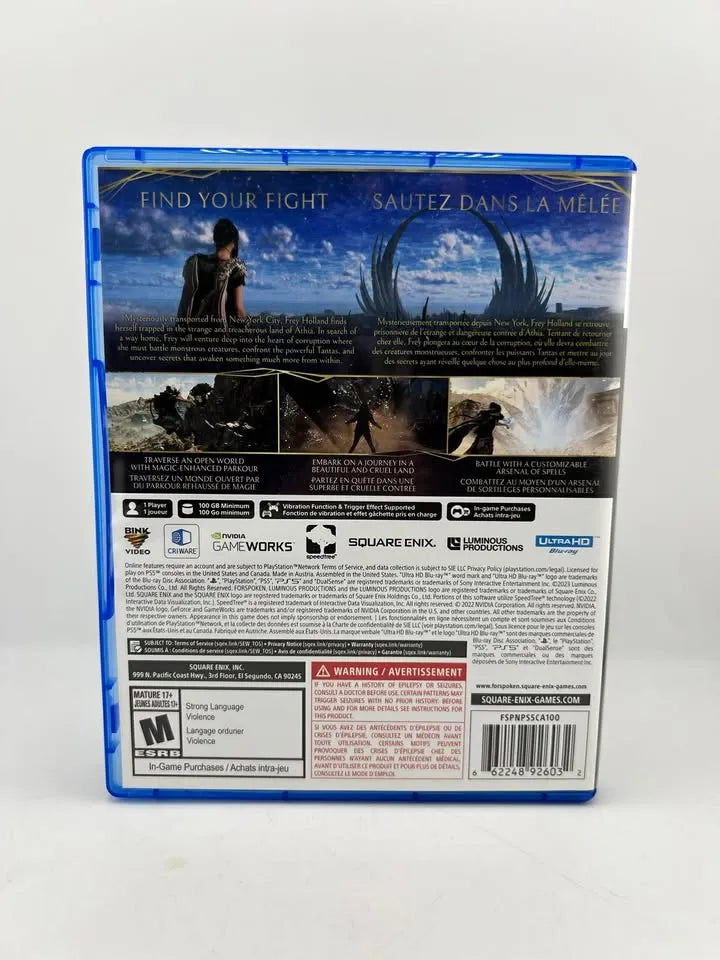 Forspoken Playstation 5 PS5