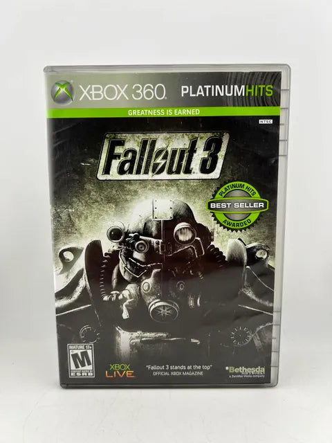 Fallout 3 Platinum Hits Xbox 360 X360