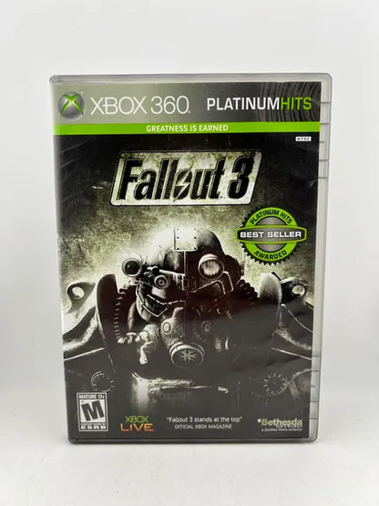 Fallout 3 Platinum Hits Xbox 360 X360