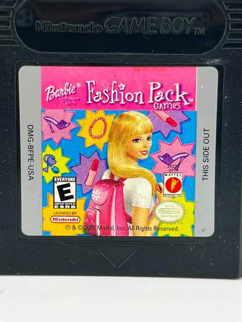 Barbie Fashion Pack Game Boy Color GBC