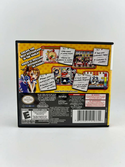 Fast Food Panic Nintendo DS