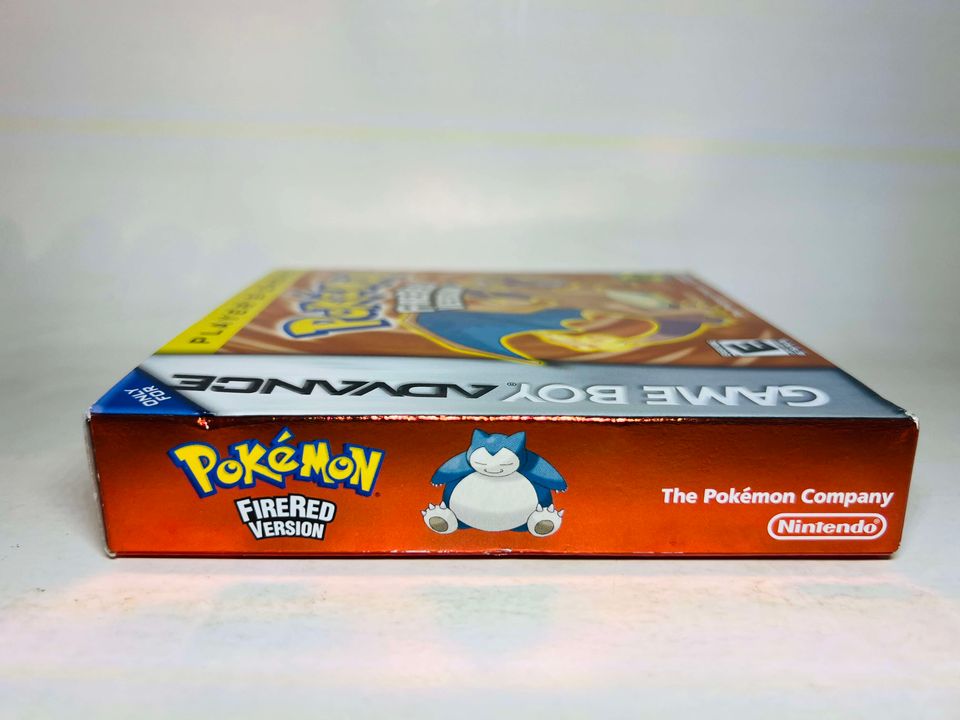 POKEMON FIRERED Player's Choice EN BOITE GAME BOY ADVANCE GBA - jeux video game-x