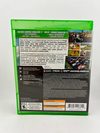 Farming Simulator 17 Platinum Edition Xbox One Xone