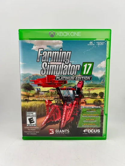 Farming Simulator 17 Platinum Edition Xbox One Xone