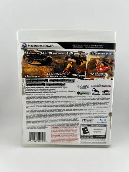 Fuel Playstation 3 PS3