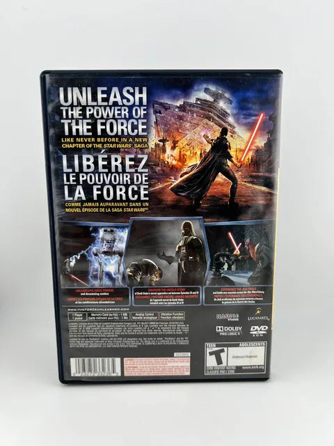 Star Wars The Force Unleashed Playstation 2 PS2