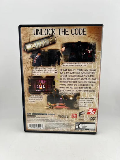 The Da Vinci Code Playstation 2 Ps2