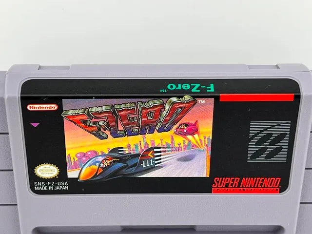 F-Zero Super Nintendo SNES