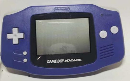 CONSOLE GAME BOY ADVANCE GBA MAUVE INDIGO SYSTEM - jeux video game-x