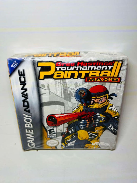 GREG HASTINGS TOURNAMENT PAINTBALL MAXED EN BOITE GAME BOY ADVANCE GBA - jeux video game-x